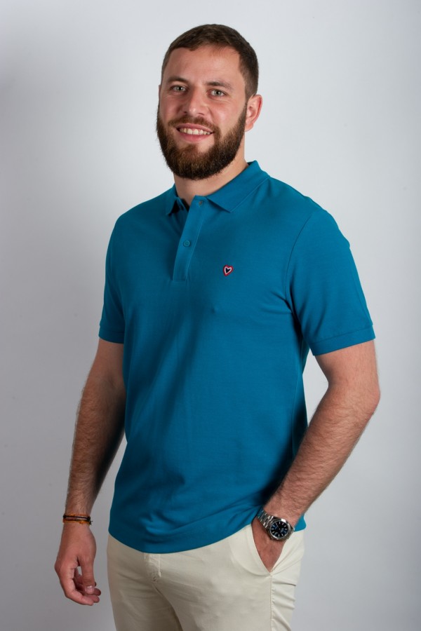Polo ocan CHARLES - 100% coton bio OEKO-TEX