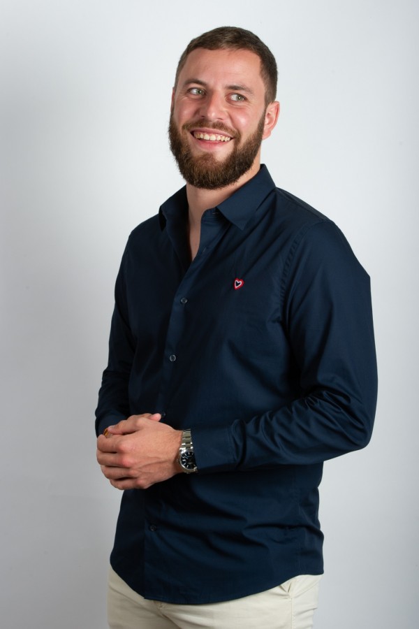 Chemise marine 