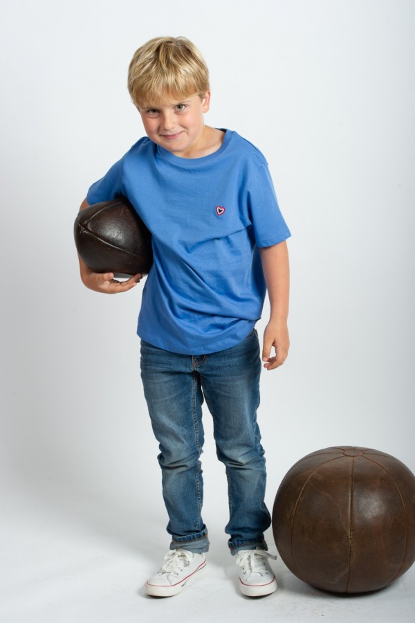 Tee shirt bleu 