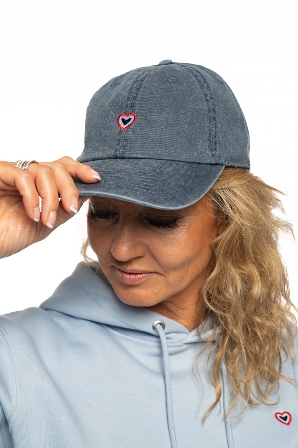 Casquette marine dlave coton 