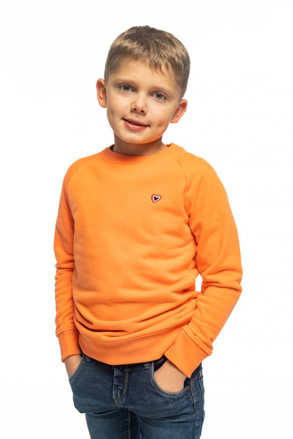 Sweat col rond melon enfant 