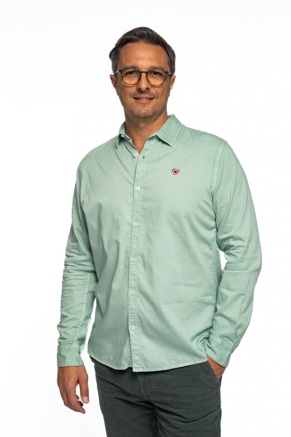 Chemise en coton biologique aloe