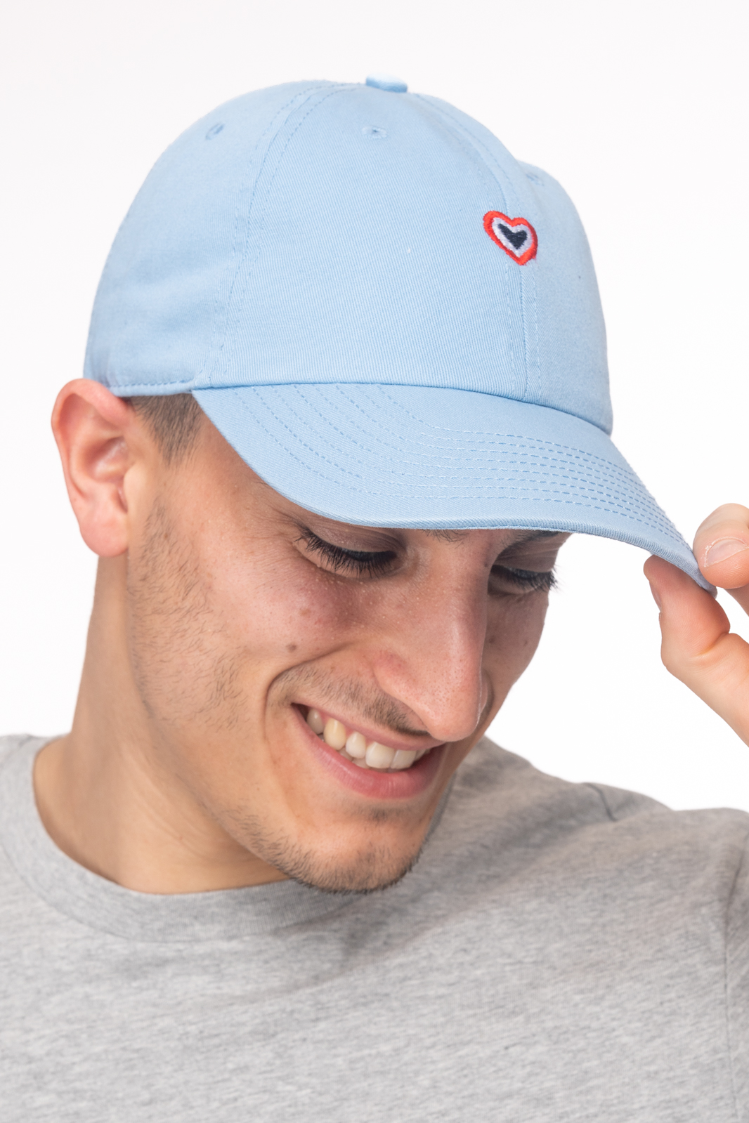 CASQUETTE HOMME BLEU CIEL