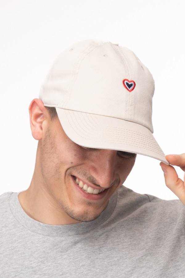 Casquette sable coton