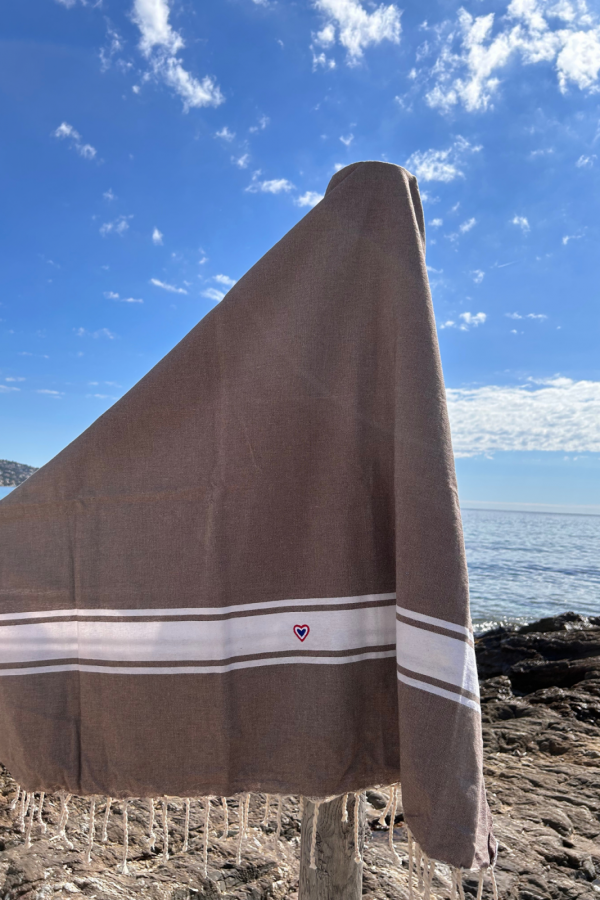 Fouta Classique marron