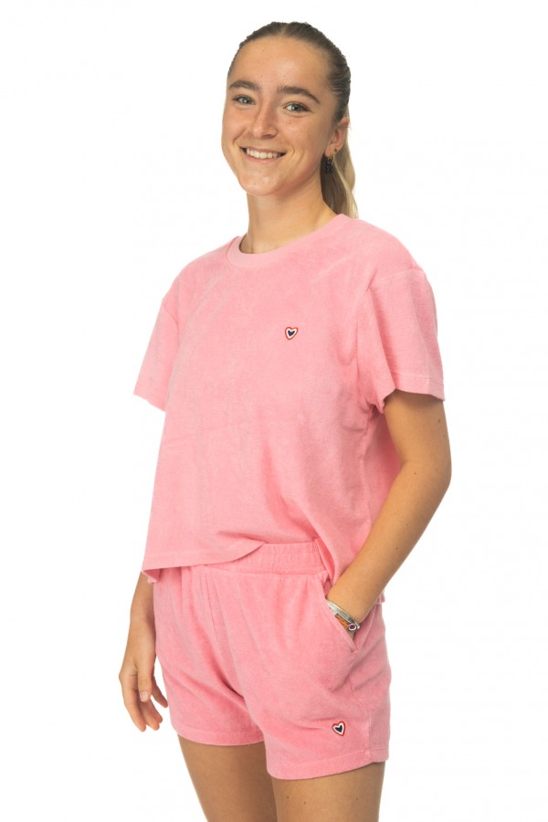 Short ponge rose