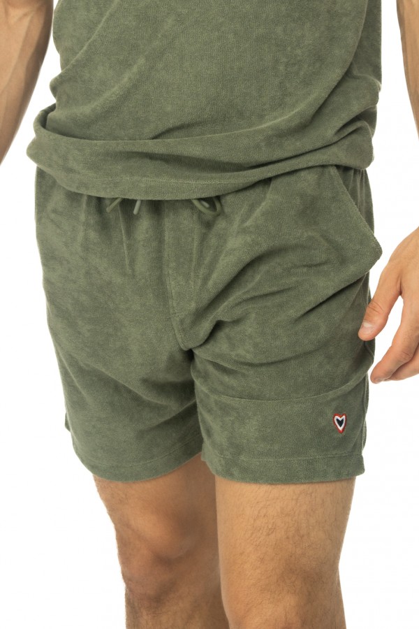 Short ponge kaki