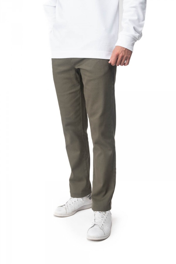 Pantalon chino kaki