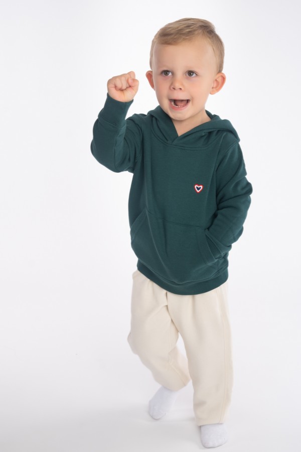 Sweat vert fort enfant